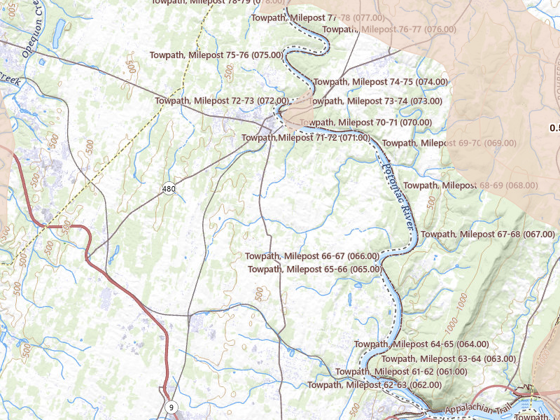 Radar-estimated hail-size map of the storm over Shenandoah Junction, WV on Aug 27, 2026