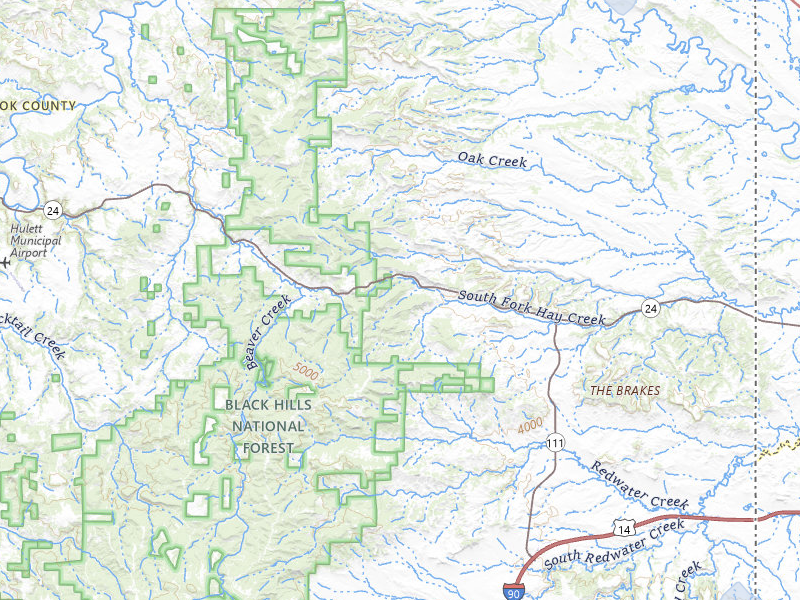 NEXRAD radar-signature map of the hail storm over Aladdin, WY on May 30, 2026